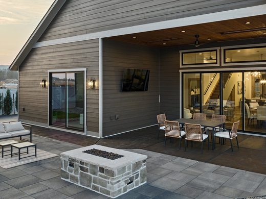 Covered Rear Patio