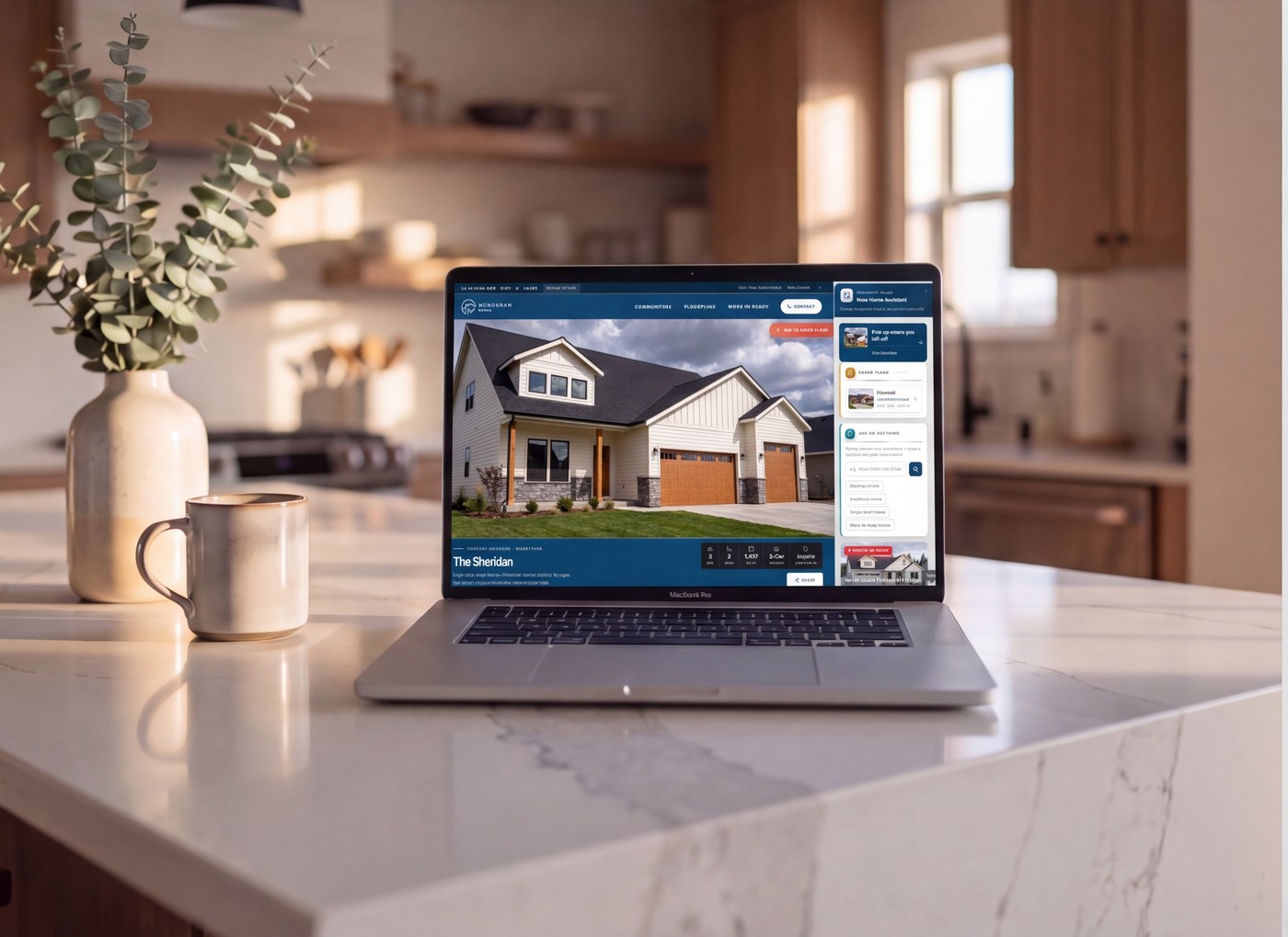 The new Monogram website on desktop