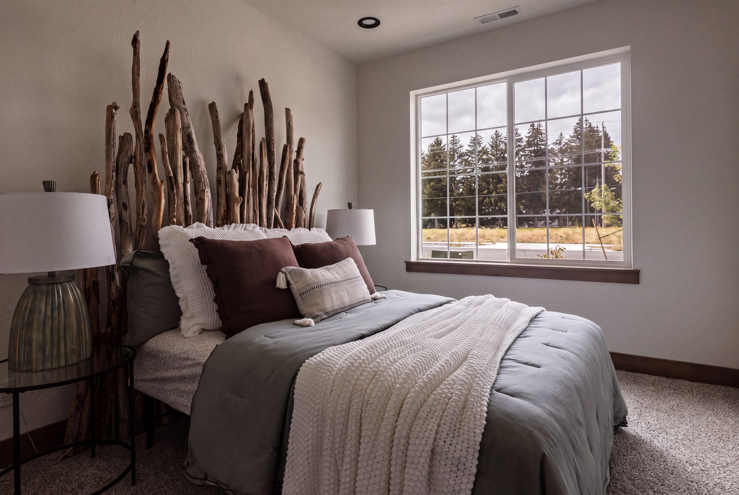The bedrooms