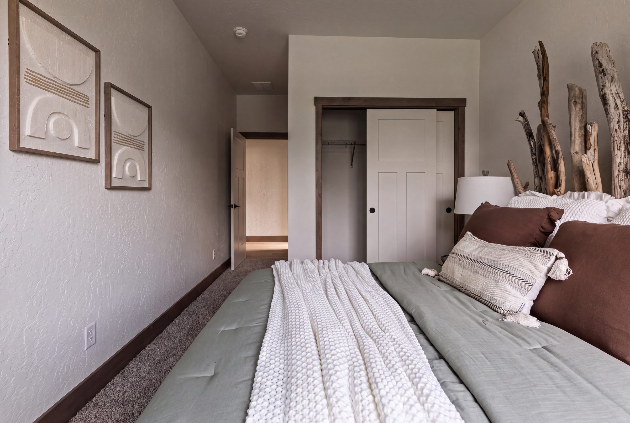 The bedrooms