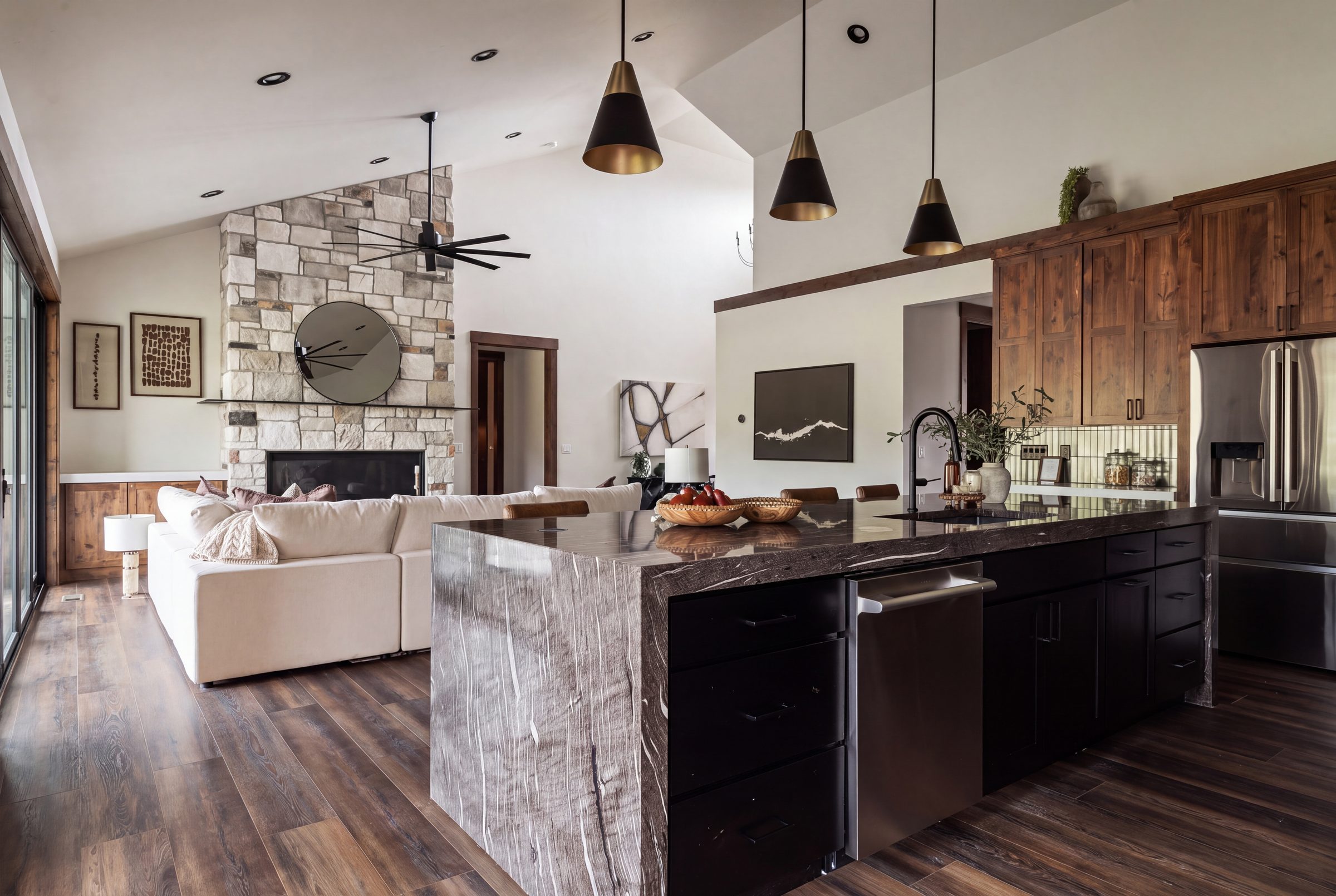 The kitchen