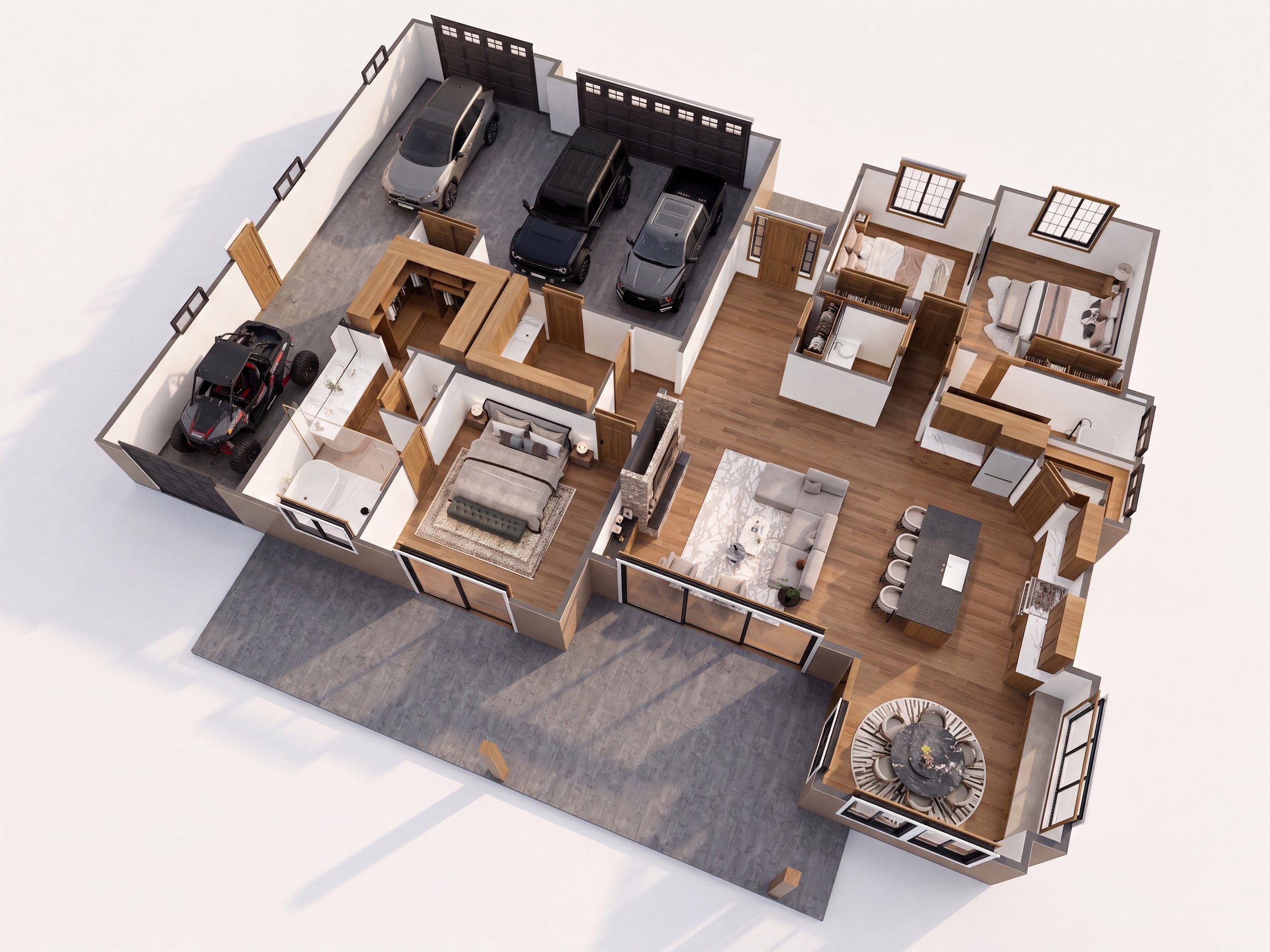 The Kaniksu floor plan