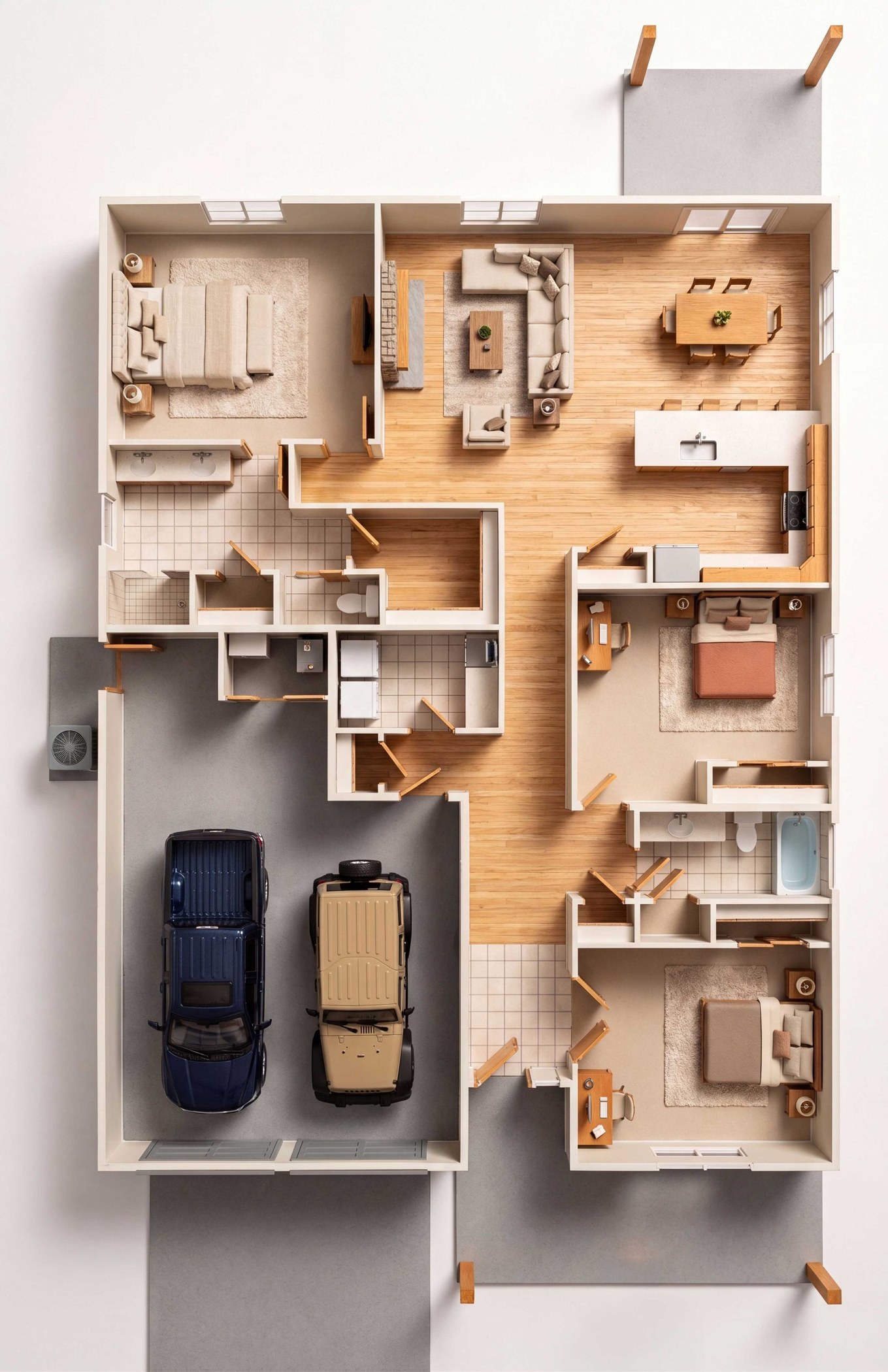 Cambridge 3D floor plan