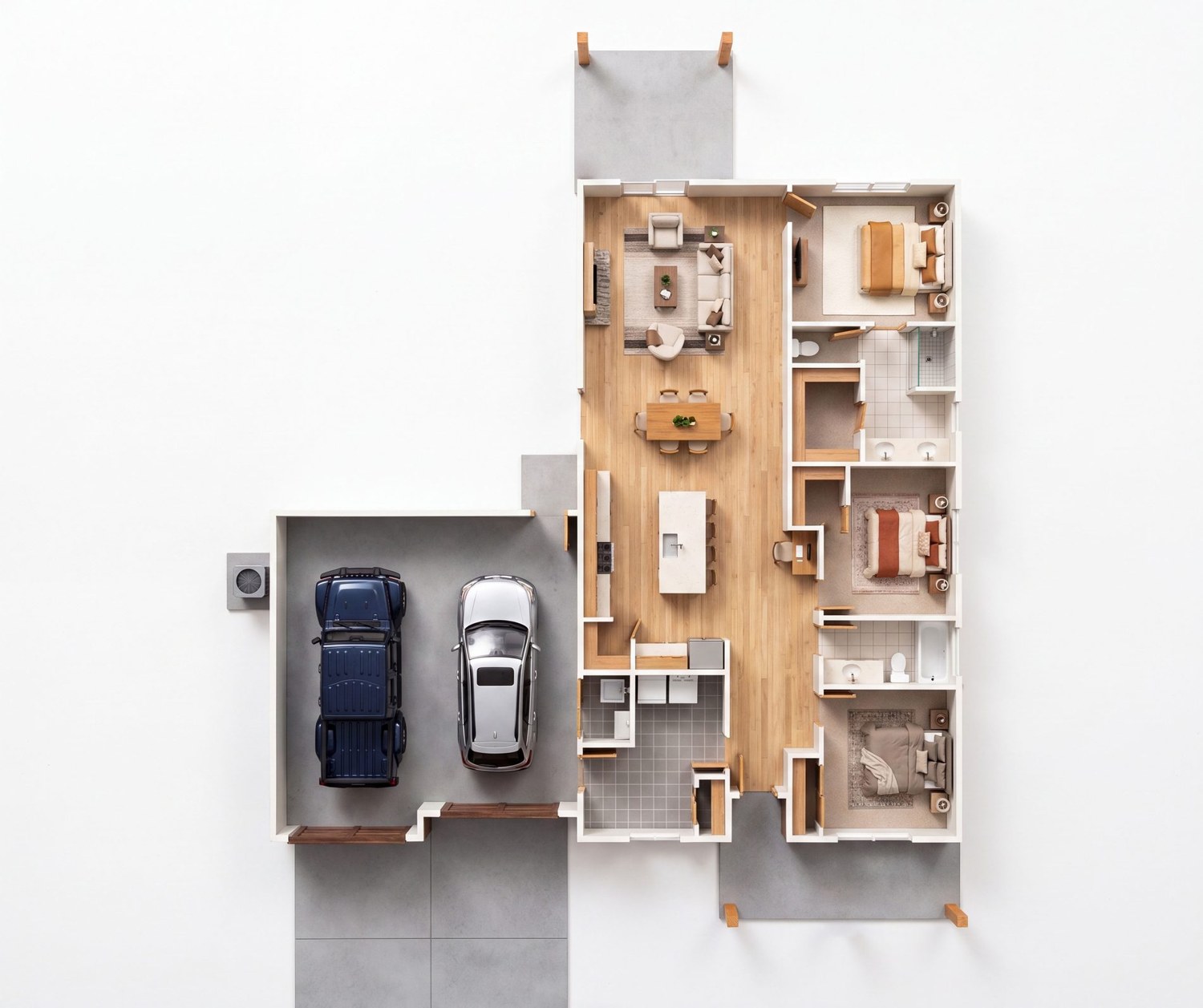 Harvard 3D floor plan