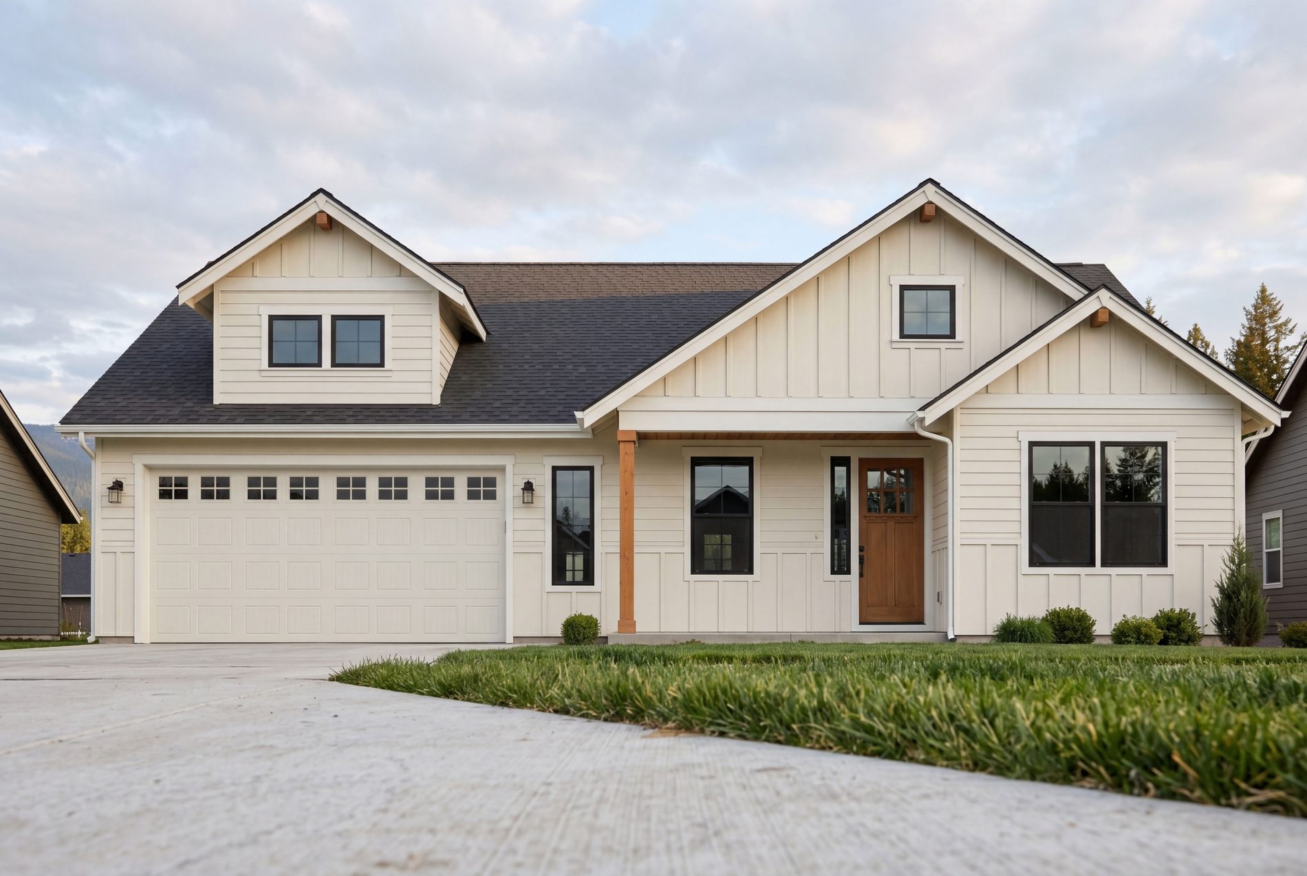 Princeton rear elevation